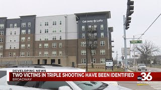 Two victims in triple shooting identified