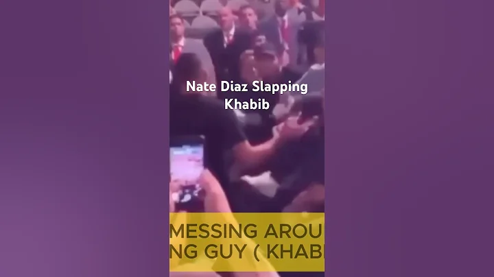 Nate Diaz Messed With Khabib #ufc #mma #boxing #fight #khabibnurmagomedov #conormcgregor #shorts