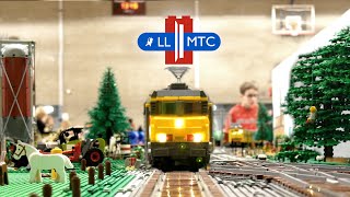 28 minutes of LEGO train MOCs (LLMTC at Brickshow Baarn)