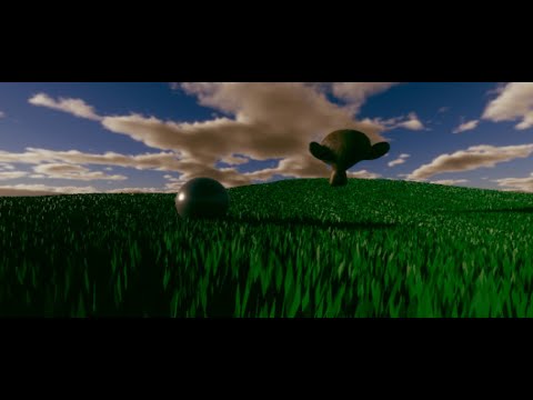 Unity HDRP - Interactive Grass With Wind (Render Test #3) - YouTube