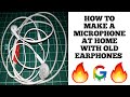 HOW TO MAKE A MICROPHONE AT HOME FOR RS.5 || BOYA BY-M1