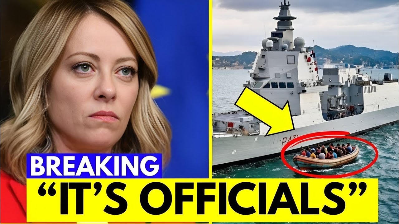 Meloni’s Naval Blockade is Official! Italy Just Challenged International Law