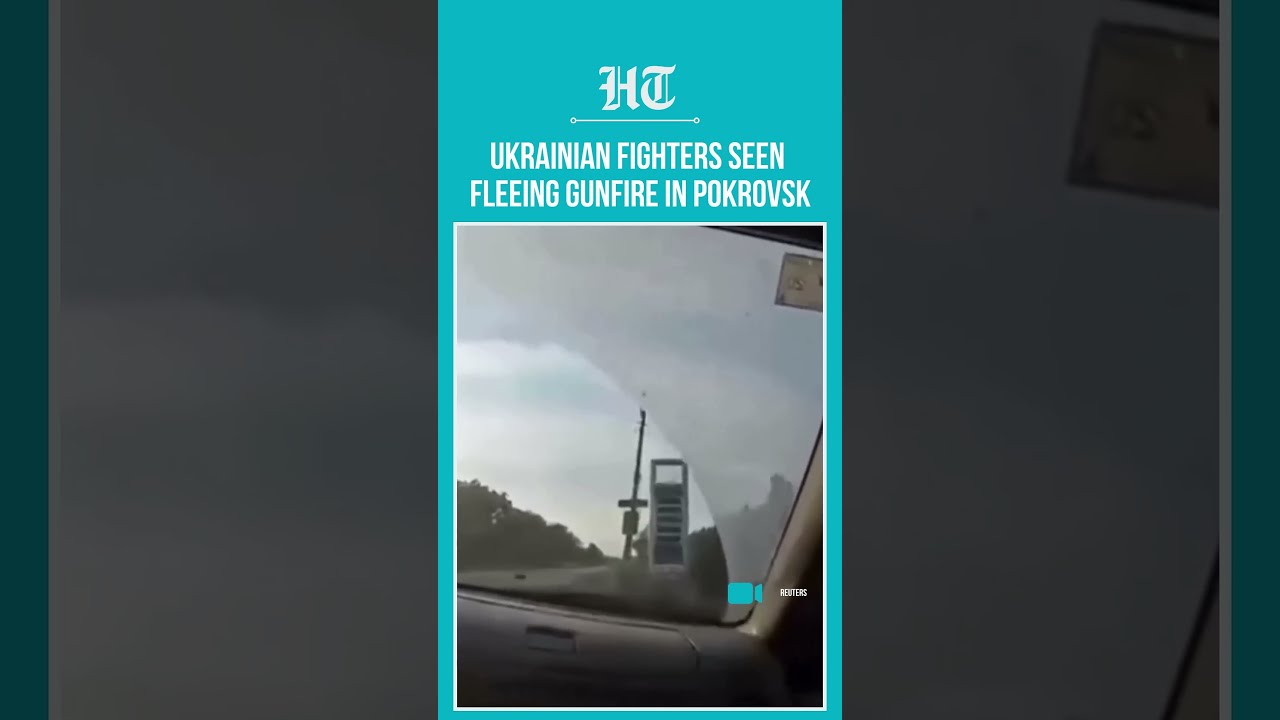 Russia Ukraine Leaked Video Shows Ukrainian Troops Retreating Under Fire In Pokrovsk Battle Zone