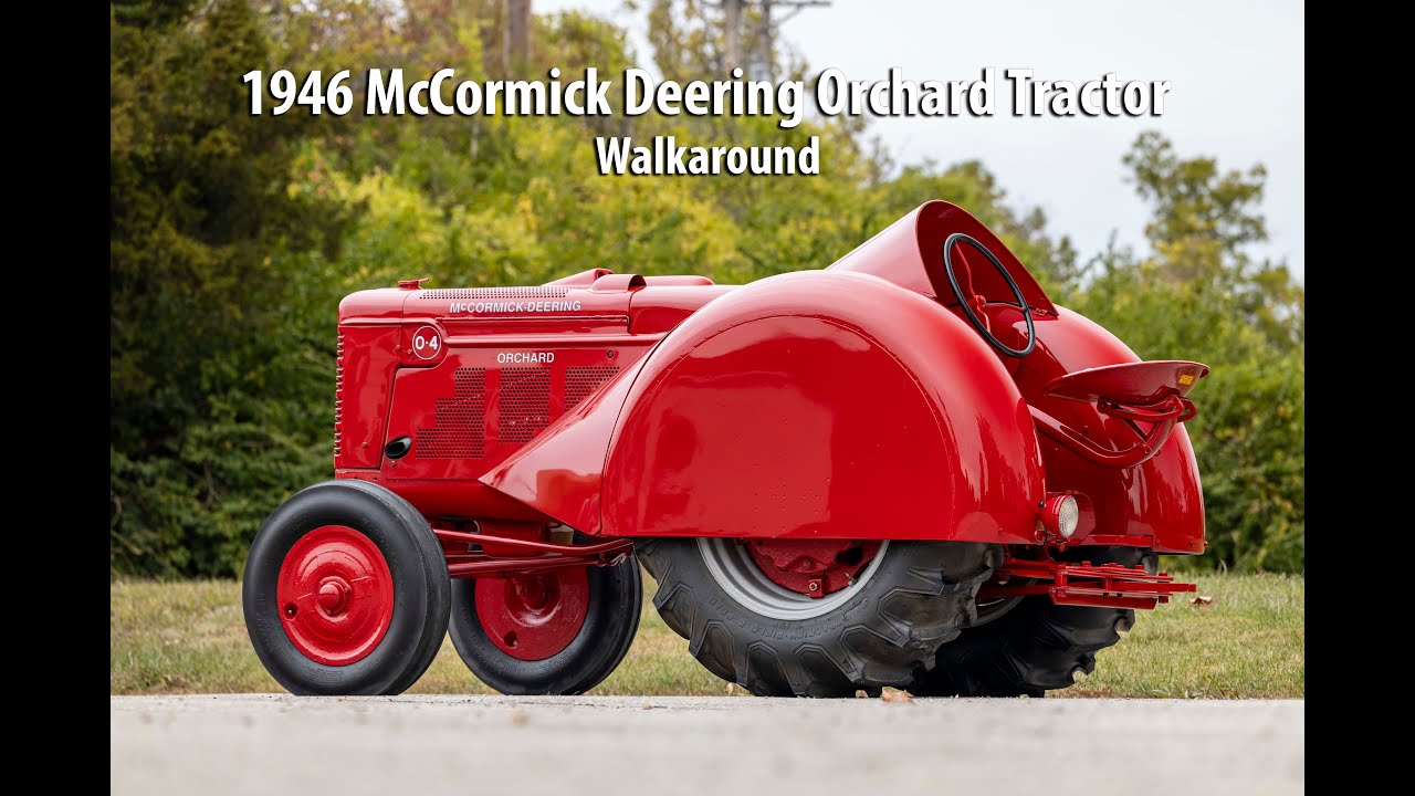 1946 McCormick Deering Orchard Tractor - Walkaround