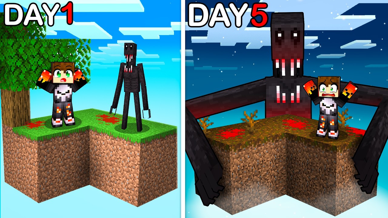 SURVIVING THE SCARIEST SKYBLOCK IN MINECRAFT!!