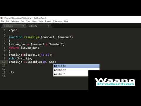 return values from function - YouTube
