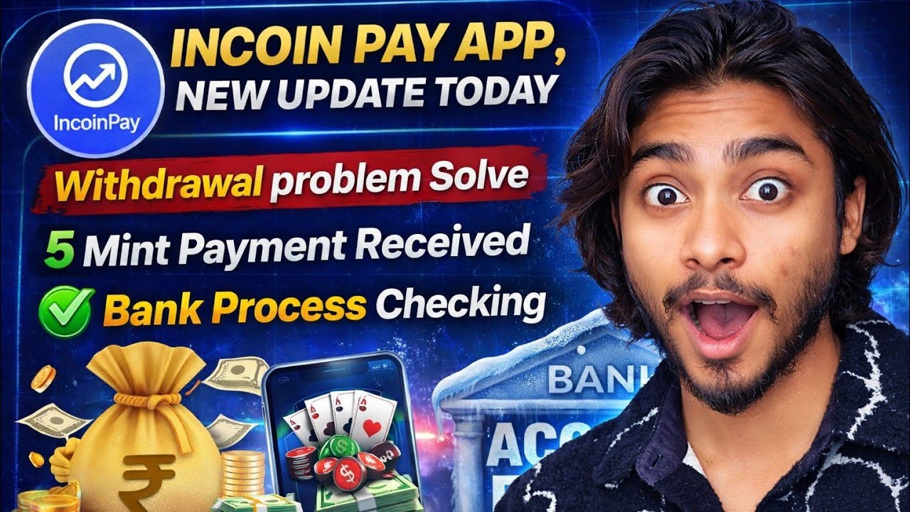 Incoin Pay New Update Today | Incoin Pay App Real or Fake? | Withdrawal & Order Problem