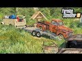 JUNK YARD FIND! PURCHASING A RUSTY 1948 F-100 PICKUP & FIXING IT UP | FARMING SIMULATOR 2019