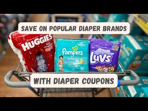 Save On Your Favorite Diaper Brands with Diaper Coupons