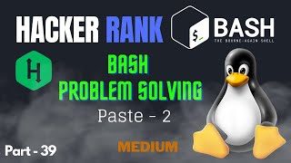 Paste - 2 | Hacker Rank Bash Problem solving #linux #opensource #bash #bashscripting Net Worth