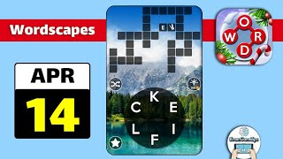 Wordscapes April 14 2021 Daily Puzzle Walkthrough