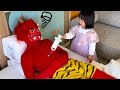 鬼が熱?!なのはちゃんが治療をして鬼と「鬼のパンツ」を歌うよ! なのキッズ 鬼 まめまき 鬼のパンツ アンパンマン 楽しい おもちゃ 子ども 遊び 悪者 スーパーヒーロー ヒーロー 豆まき 節分 病院