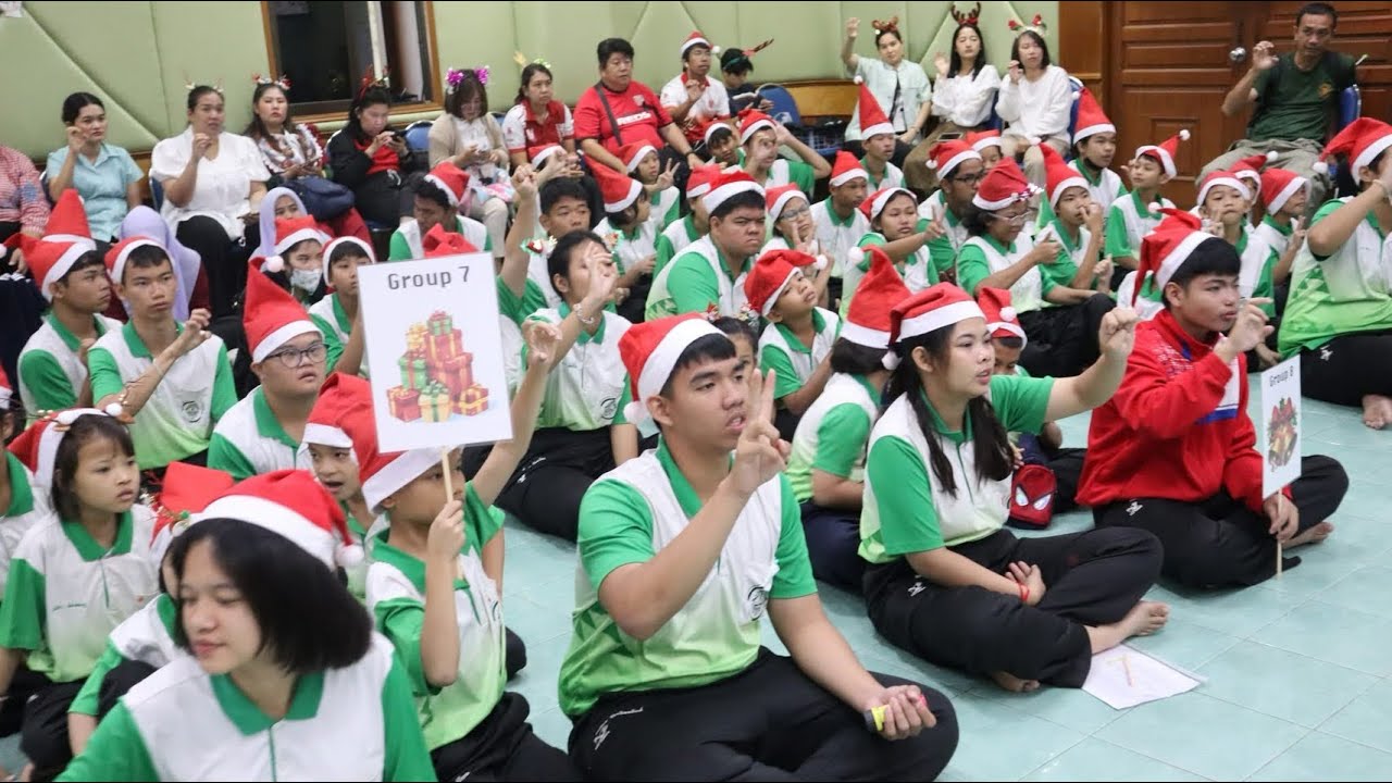 จัดกิจกรรม Christmas Day ประจำปีการศึกษา 2568 :โรงเรียนโสตศึกษาจังหวัดนครปฐม