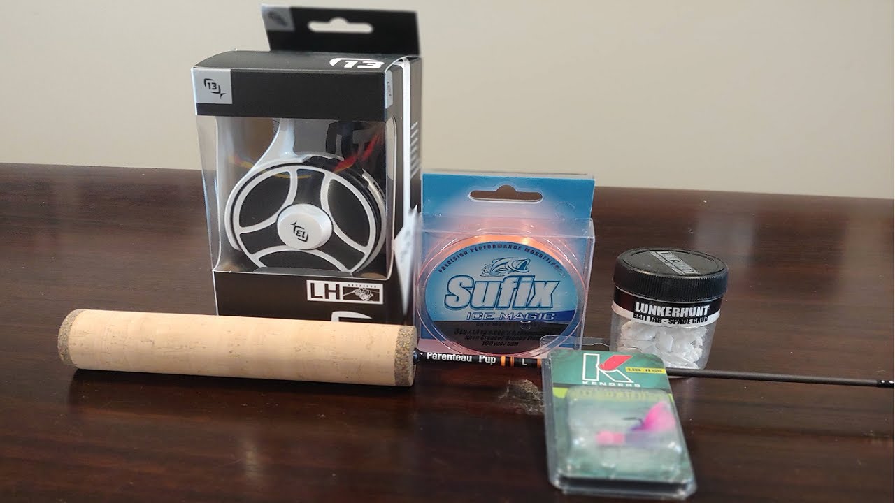 New Ice Fishing Setup For Crappies & Bluegills DellaBay Rod