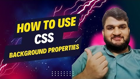 CSS Background Properties Explained with Examples in Hindi/Urdu