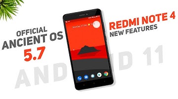 Ancient OS 5.7 Official | Redmi Note 4 | Best Customization | New Features | Battery Saver Profile