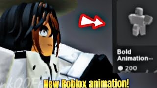 New Roblox ANIMATION!😮 (Roblox)°#roblox #New #Item #TinkOOFficial °