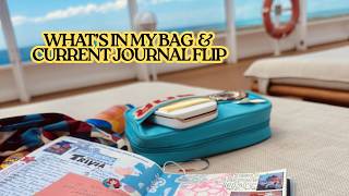 WHATS IN MY BAG & CURRENT JOURNAL FLIP