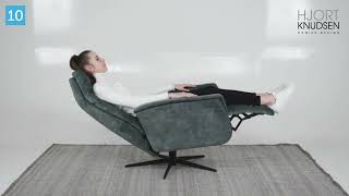 Hjort Knudsen 8007 Recliner Mekansimituoli Tervetuloa Tutustumaan Kaluste 10