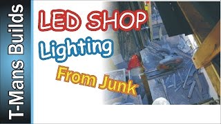 Led Shop Lighting W Roof Flashing