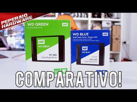 Testes de SSDs da Western Digital – WD Green vs WD Blue – Qual vale a pena? | Foci