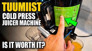 I Tried the Tuumiist Juicer Cold Press Machine Review