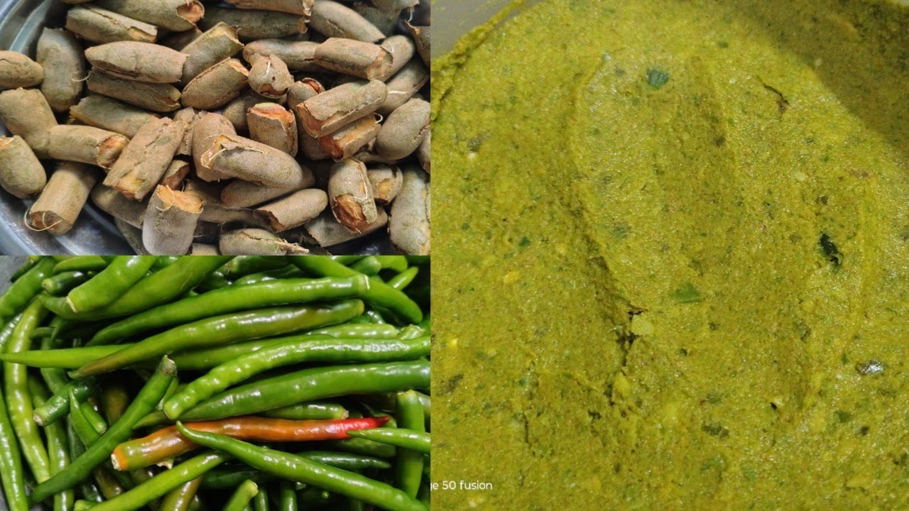 సంవత్సరం వరకు నిలవ  వుండే  చింతకాయ పచ్చి మిరపకాయ పచ్చడి| Chintakaya pachhi mirapakaya pachadi 😋😋