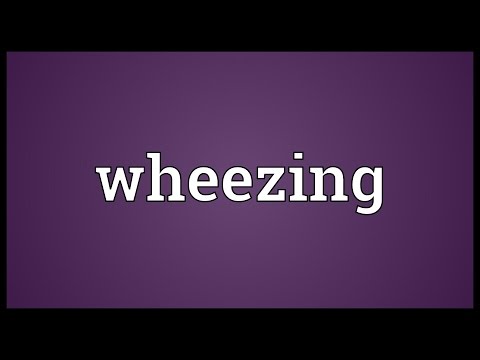 Video: Wheezing: Definisjon, årsaker, Behandlinger Og Mer