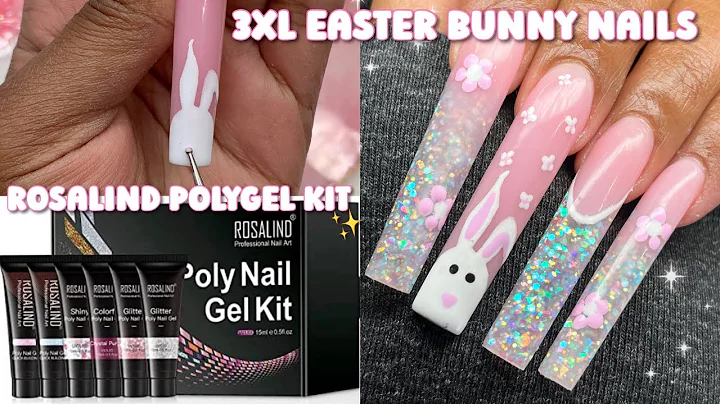 EASTER BUNNY POLYGEL NAILS!  Rosalind Polygel Kit ...