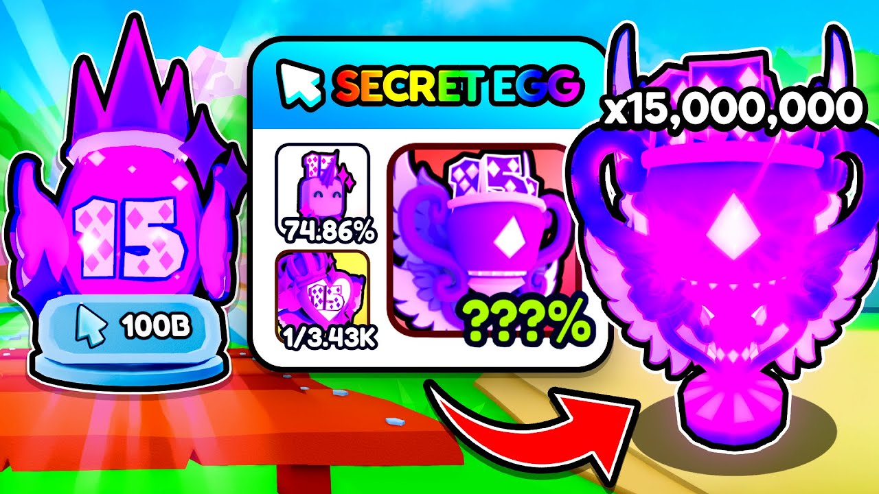 I Opened 500,000 BEST Eggs for SECRET Pet in Rebirth Champions Ultimate Roblox!