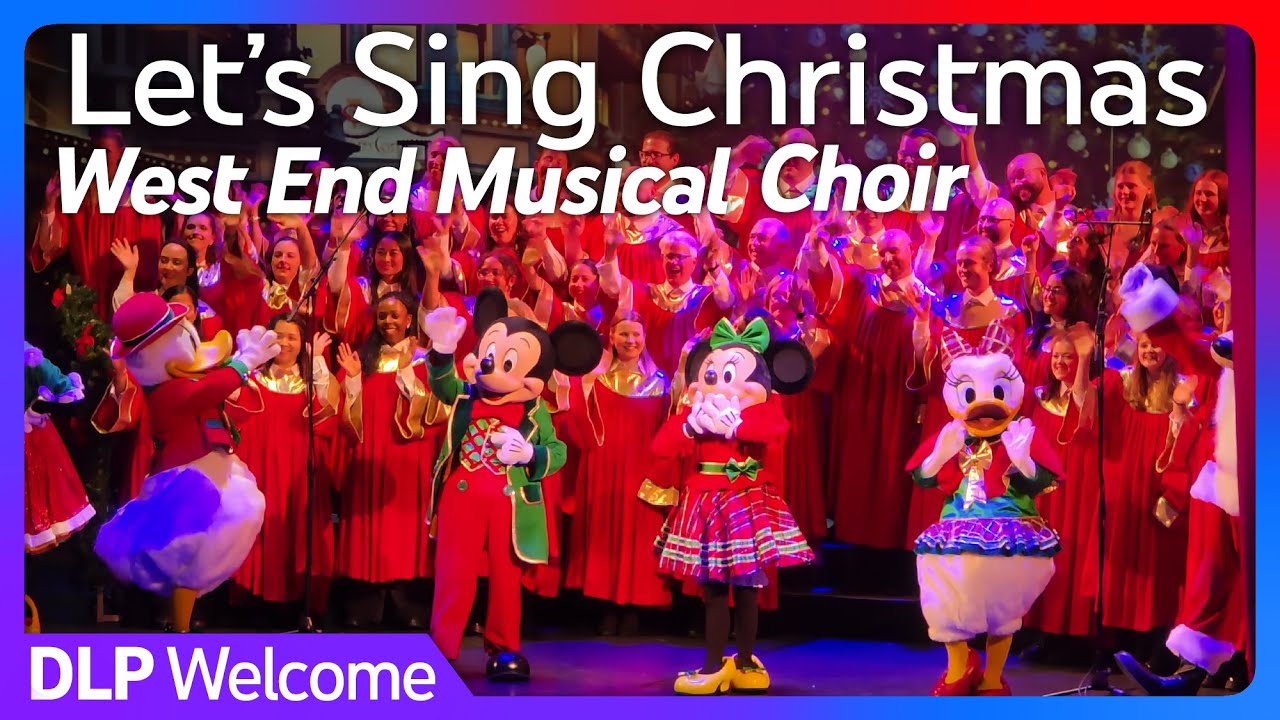 Let's Sing Christmas Debut 2025 Disneyland Paris Full Show - YouTube
