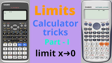 Limit calculator tricks | Part 1 | limit x \to 0 | entrance calculator tricks