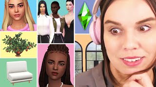 My entire CC collection in The Sims 4
