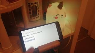 Orange PI Zero running micro HTTP server to control night lamp