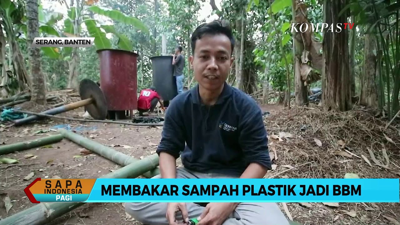kmc z99 Kreatif! Pemuda Banten Bakar Sampah Plastik Jadi BBM