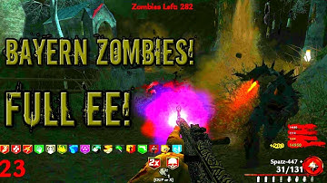 Cod WaW Coop Custom Zombies Bayern Easter Egg!