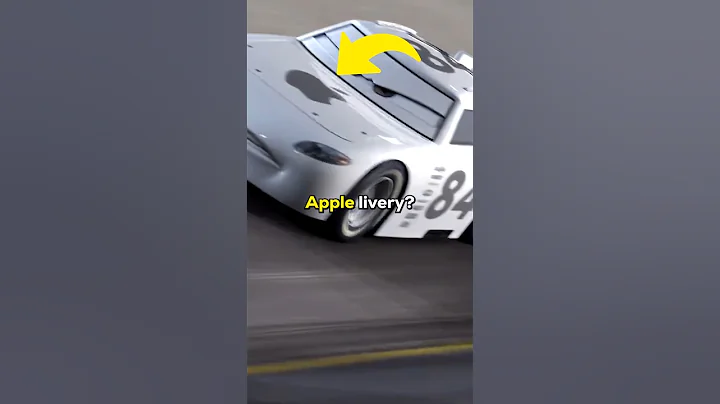 Did you Notice this Apple reference in Cars 1?