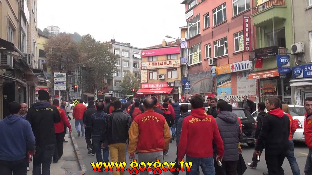Sarıyer 0-0 Göztepe l Maç Öncesi Sarıyer Caddeleri l GözGöz Tv HD