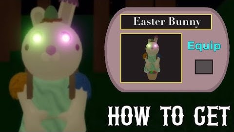 HOW TO GET THE EASTER BUNNY SKIN + BADGE IN PIGGY APRP!!