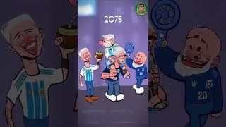 Argentina Players In 2075 Still Serving Messi! 😂🇦🇷 #Shorts