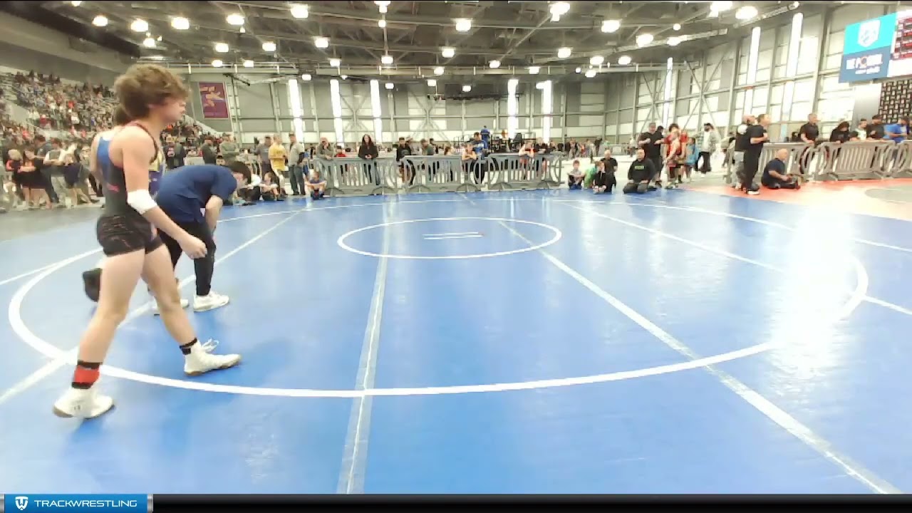 110 Lbs Champ. Round 2 - Hunter Arriaga, Flathead Valley Wrestling Club Vs Colten Conover, Flathea