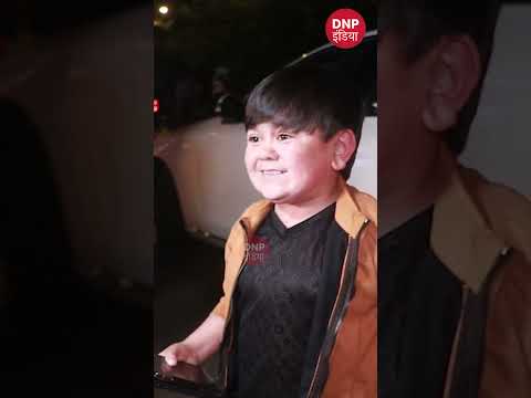 Chota Bhaijaan Abdu Rozik interacts with paps, Says 'Burgiir' || DNP INDIA