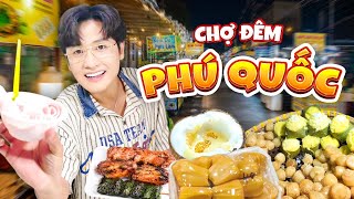 Cho dem Phu Quoc - Tran ngap do an vat nhung Quan van an toi 3 ly kem Thu thach 100K
