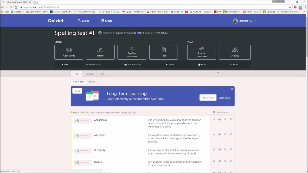 Using Quizlet To Study Spelling YouTube Using Quizlet To Study Spelling YouTube