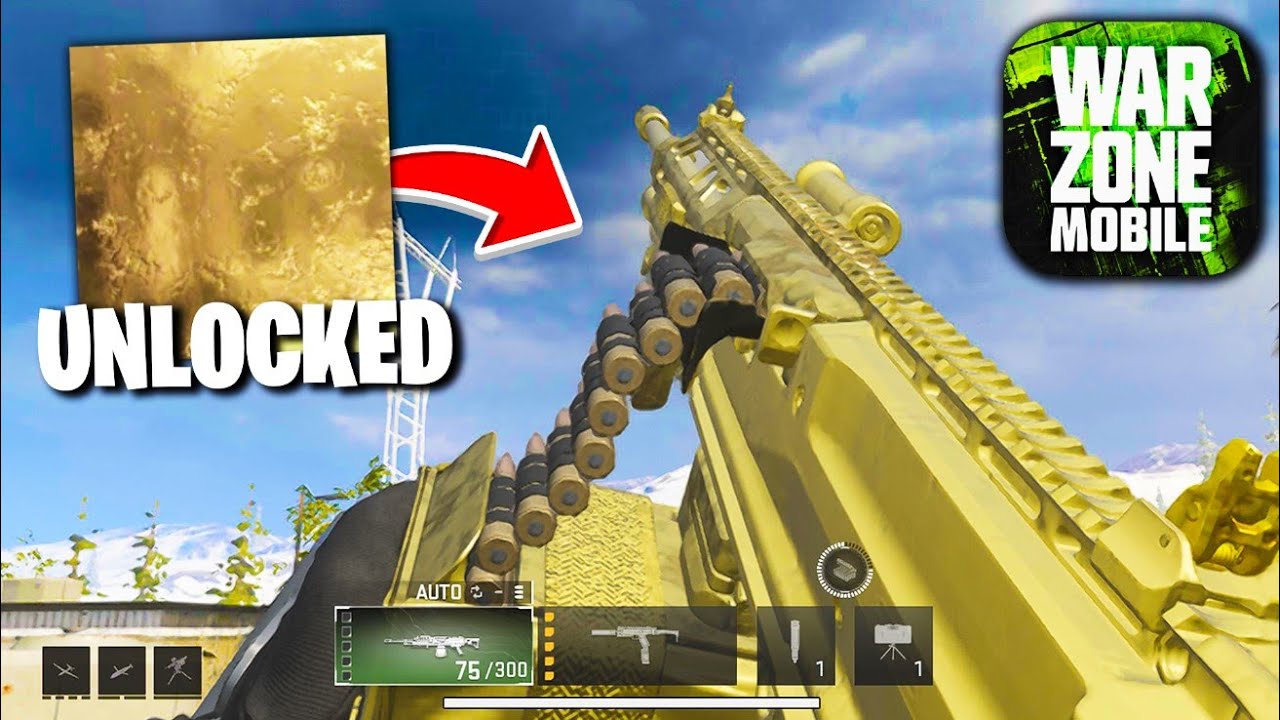 COD Warzone Mobile Gold Camo Boosting Service. Live 24/7!