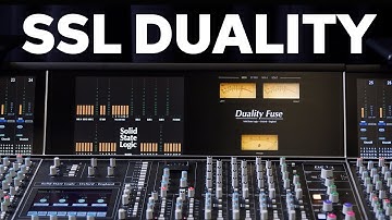 Solid State Logic Duality Analog Console with Integrated Digital Controls