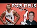 CJ McCollum INJURY | Popliteus Strain Explained by Doctor