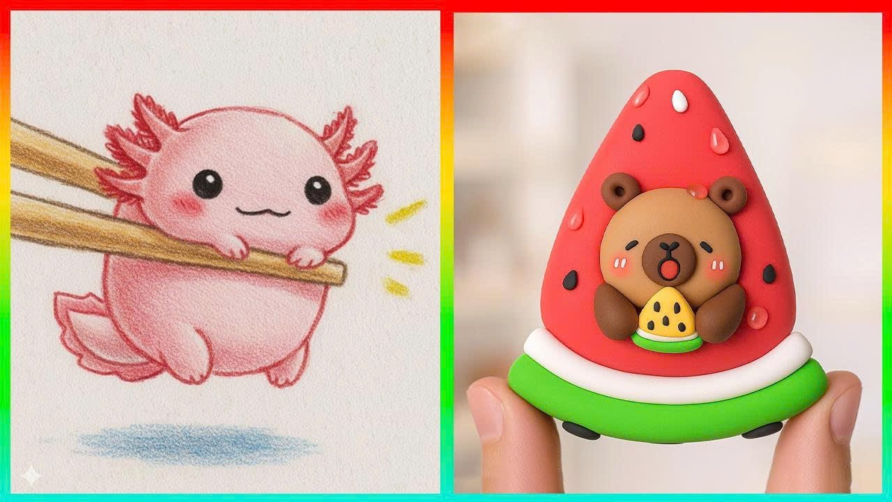 TOP Super CUTE Art Ideas to Boost Your Serotonin | Best of the Year