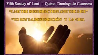 Fifth Sunday of Lent // Mass 5pm