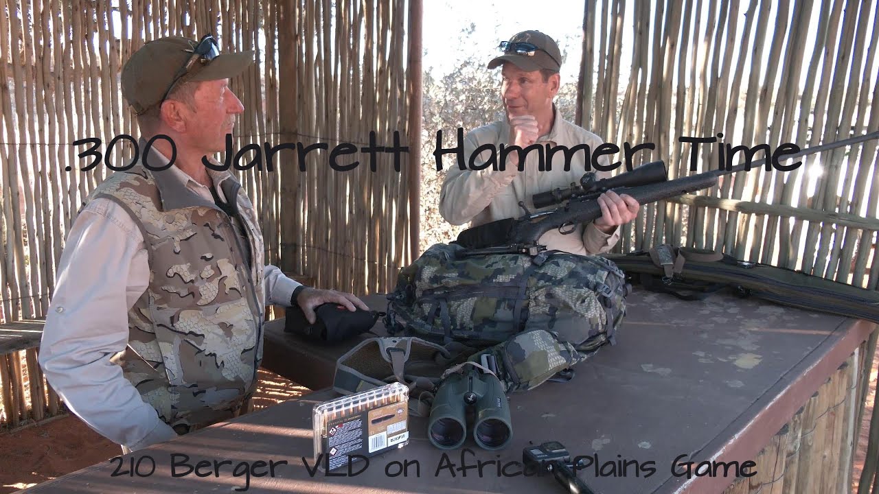 Jarrett Rifles Signature Series on Safari in the Kalahari - YouTube